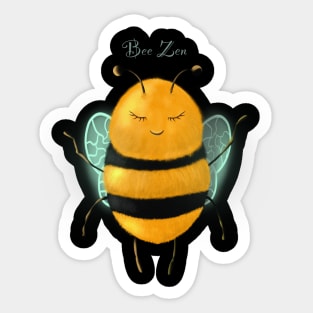 Bee Zen Sticker